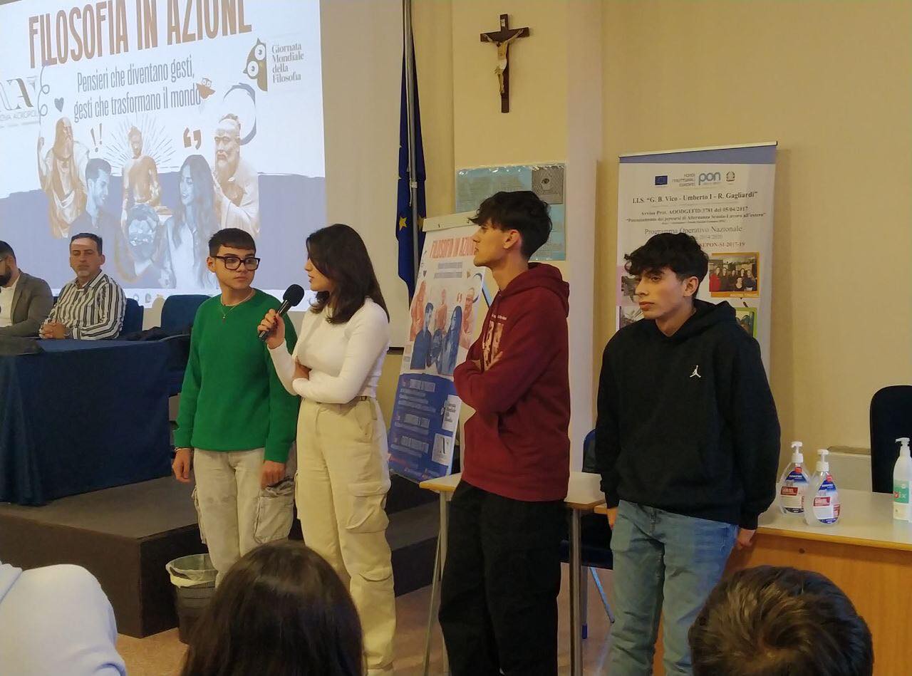 Ragusa: al Liceo “G.B. Vico – Umberto I- Gagliardi” si celebra la giornata mondiale della filosofia