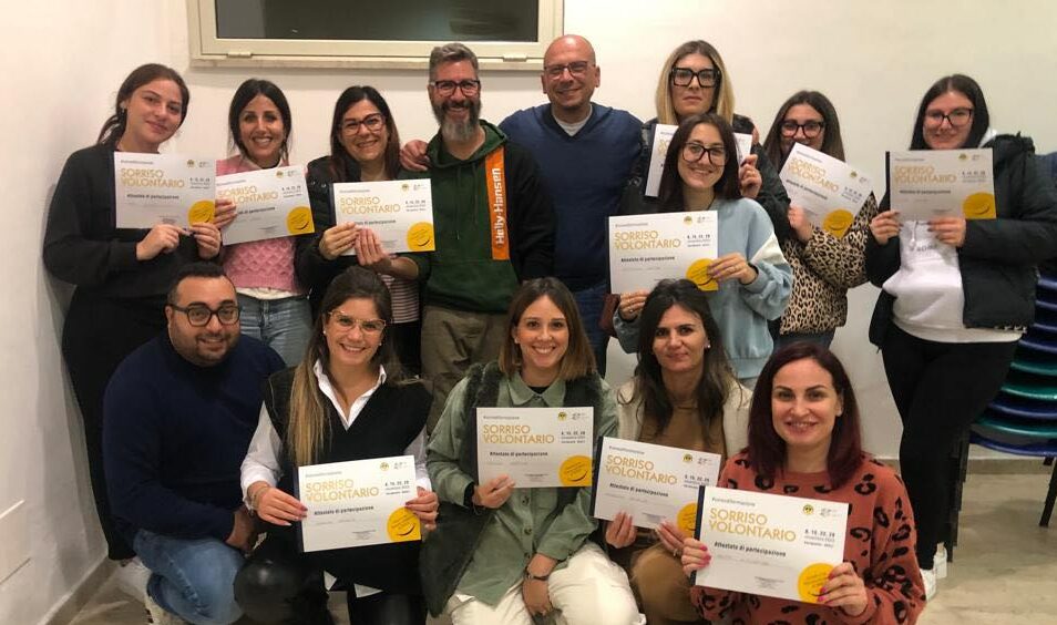Scicli: si è concluso il corso di formazione “Volontari del Sorriso” organizzato da Smile con il CSVE (video)