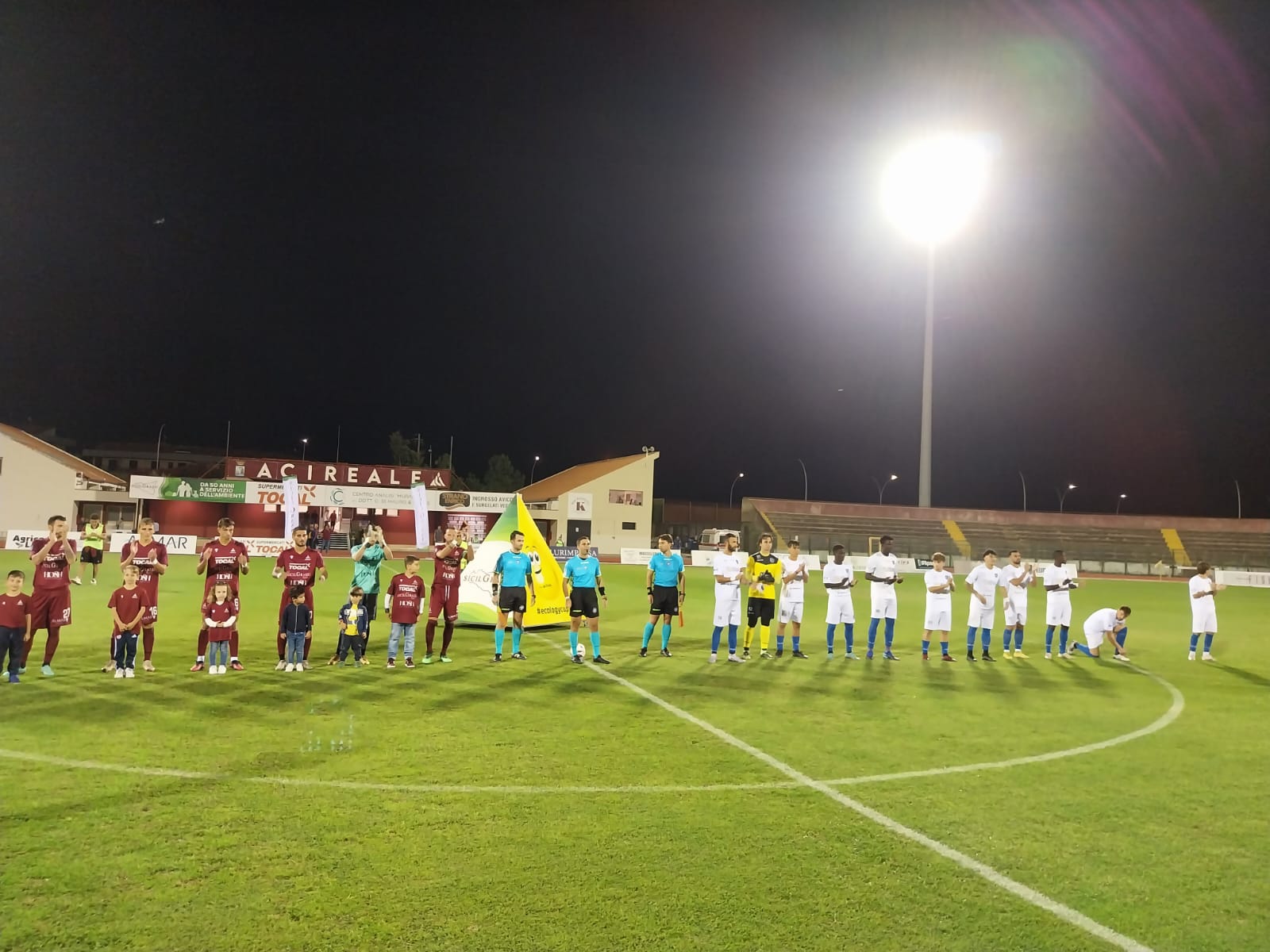 Il Ragusa fa lo “scherzetto” all’Acireale, gli azzurri vincono in trasferta e sorpassano i granata in classifica