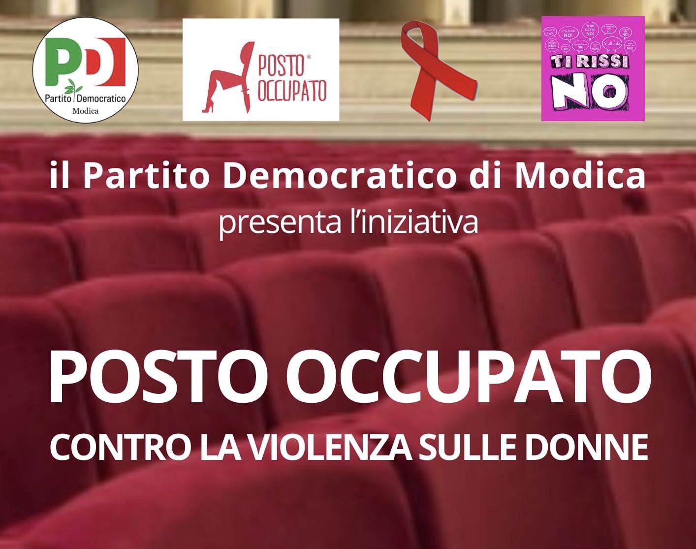 Modica: Un “Posto Occupato” per le donne vittime di violenza. L’iniziativa del PD