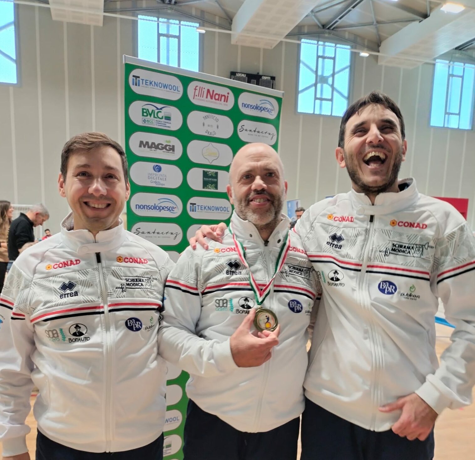 Scherma non vedenti: Scherma Modica sul podio a Massa con la medaglia di bronzo di Antonio Carnazza