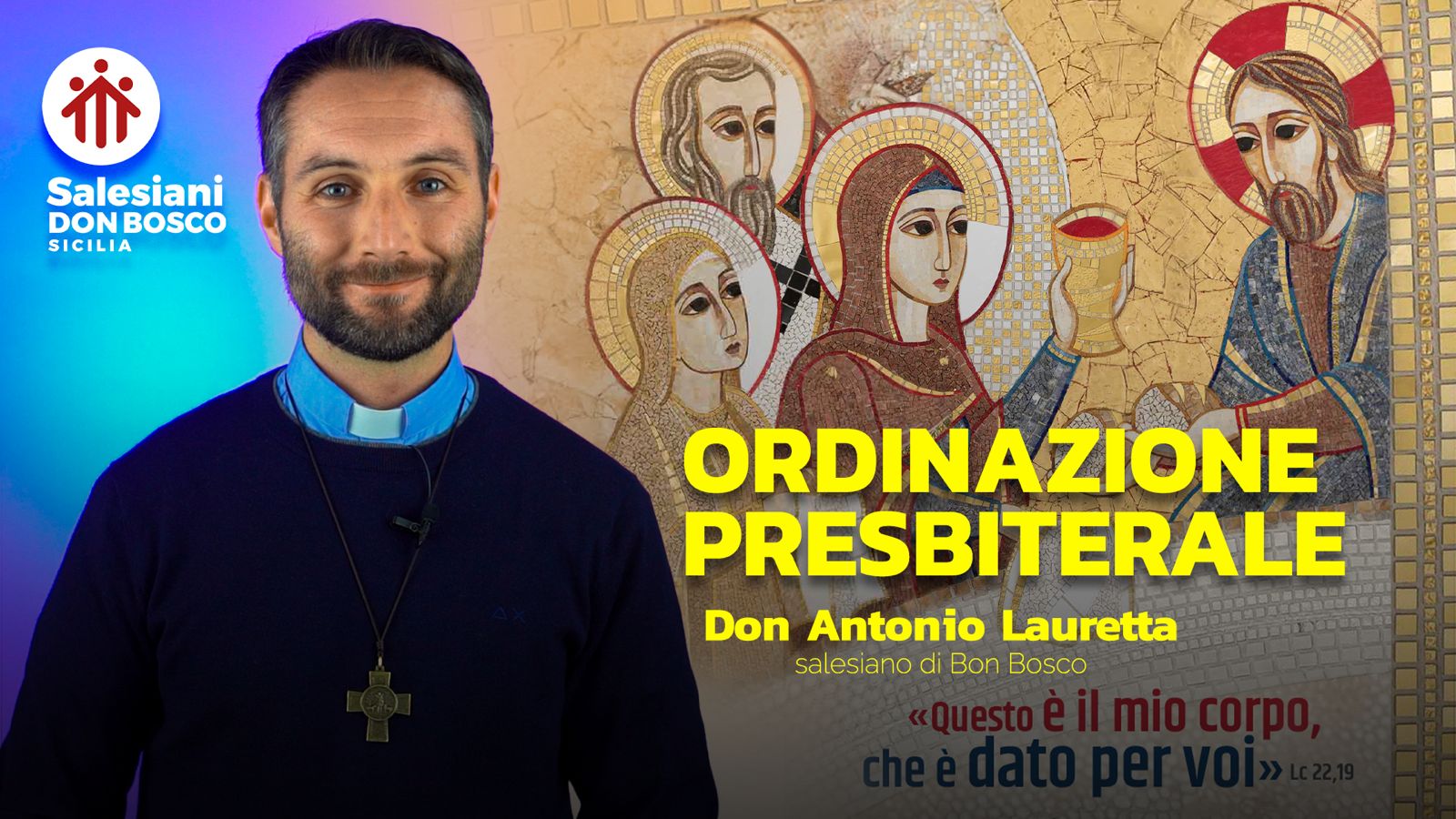 Modica in festa per l’ordinazione sacerdotale del salesiano don Antonio Lauretta