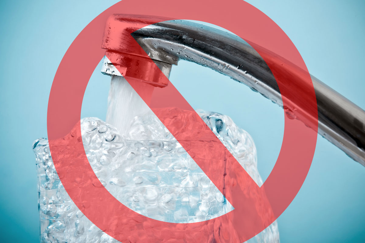 Scicli, divieto di consumo dell’acqua  da Playa Grande, passando per Donnalucata a Punta Corvo