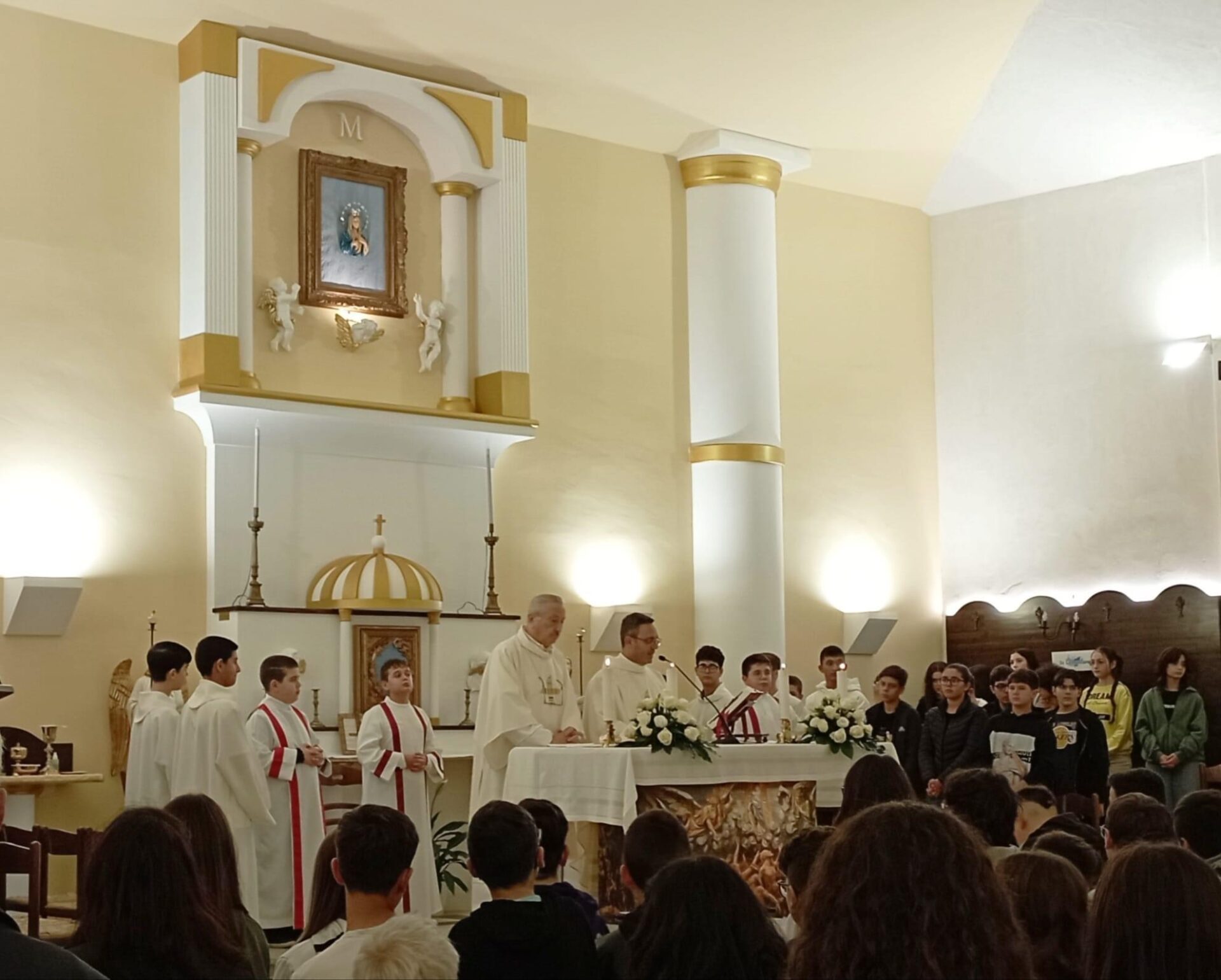 Modica, Madonna delle Lacrime in festa per il Parroco don Nunzio 