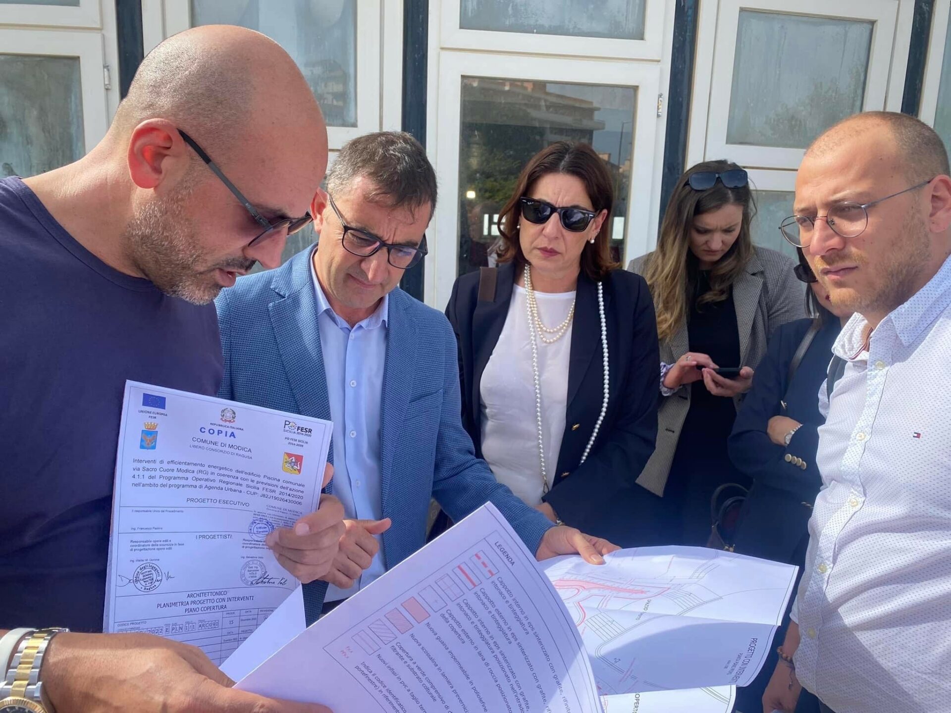 Modica, al via i lavori di efficientamento energetico presso la piscina comunale