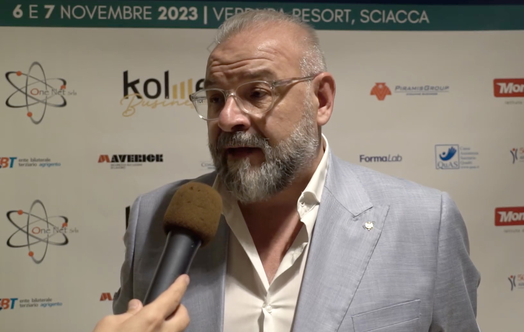 Gianluca Manenti, Presidente Confcommercio Sicilia domani riceverà un premio a Malta