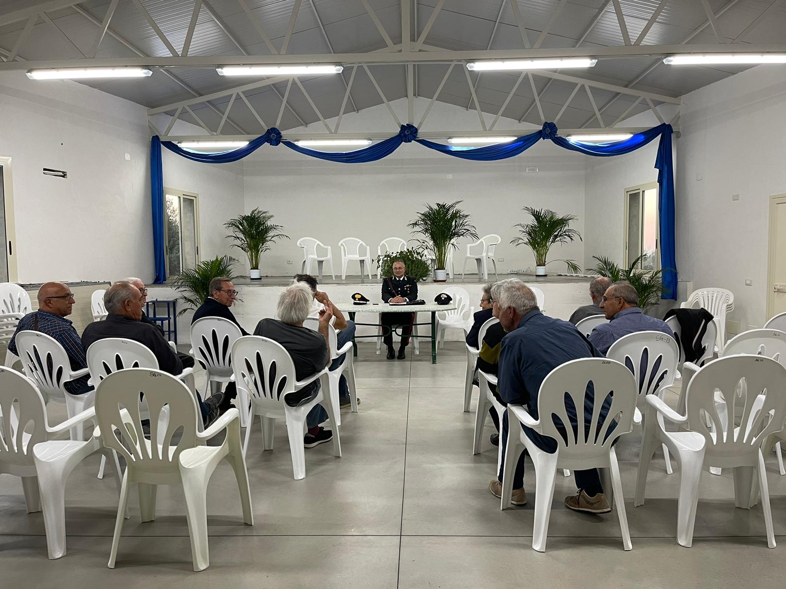 Truffe e furti: un incontro utile a prevenirli si è svolto a San Giacomo con i carabinieri