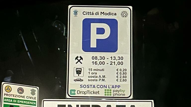 Strisce blu a Modica, confronto aperto su tariffe e agevolazioni