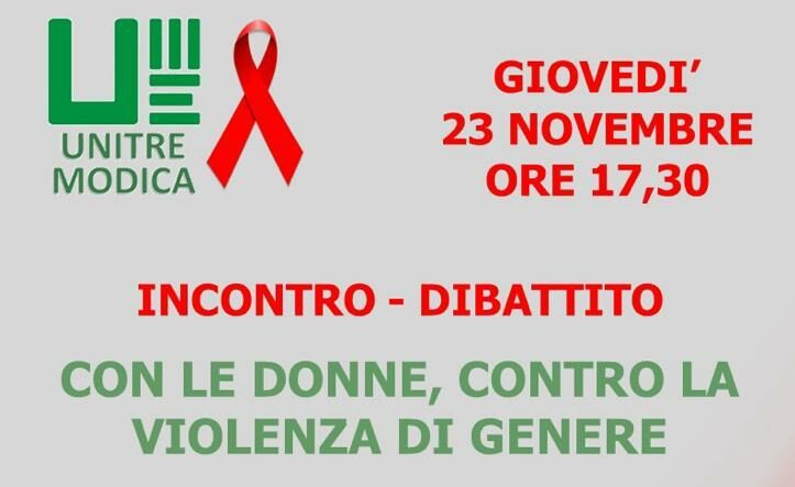 Iniziativa dell’Unitre di Modica contro la violenza di genere: relatrice l’avvocato Maria Grazia Biscari
