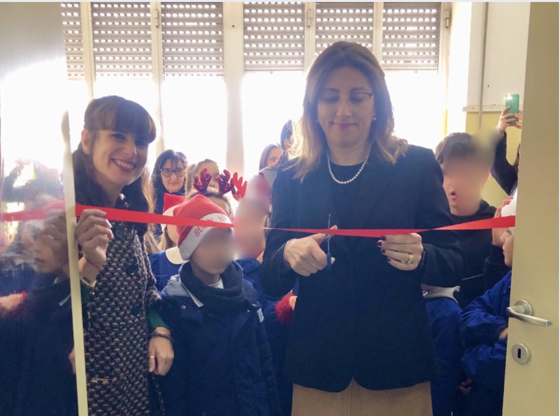 Modica: inaugurata la “Biblioteca dei piccini” al Plesso della Cannizzara dell’Istituto Carlo Amore