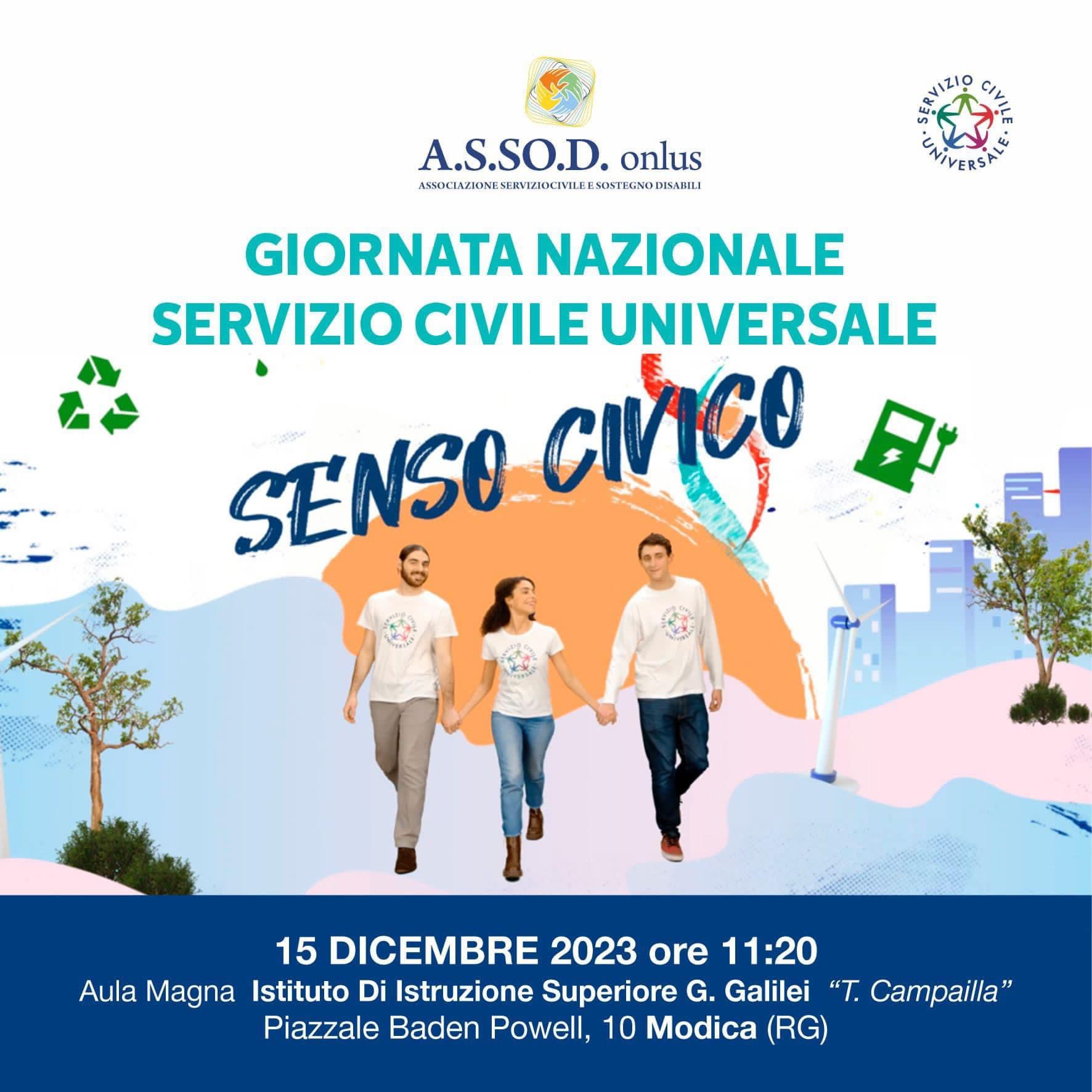 Modica: Studenti del Galilei-Campailla a “lezione” di servizio civile universale