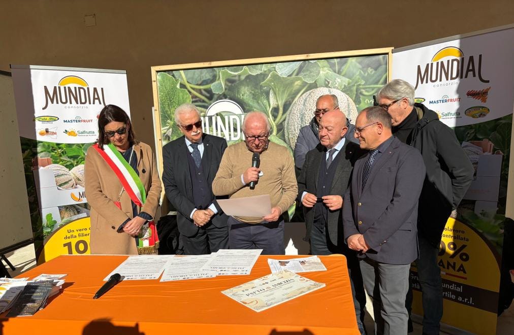 Modica: patto di amicizia tra cioccolato IGP e melone “Mundial”