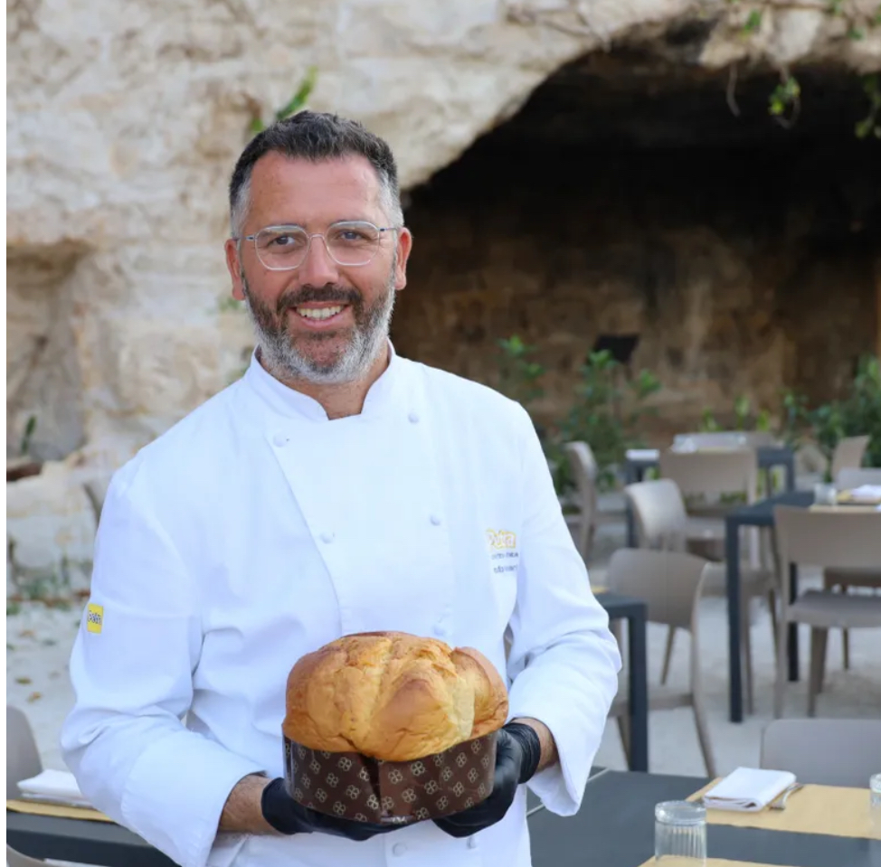 Un panettone straordinario lievitato in grotta: Incavotto si veste a festa