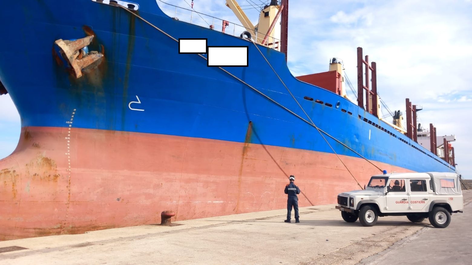 Pozzallo: sicurezza della navigazione, la capitaneria di Porto blocca motonave battente bandiera delle Barbados