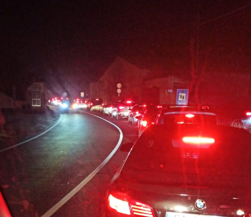 Ragusa: incidente stradale in contrada Castiglione, scontro fra tre auto, traffico bloccato