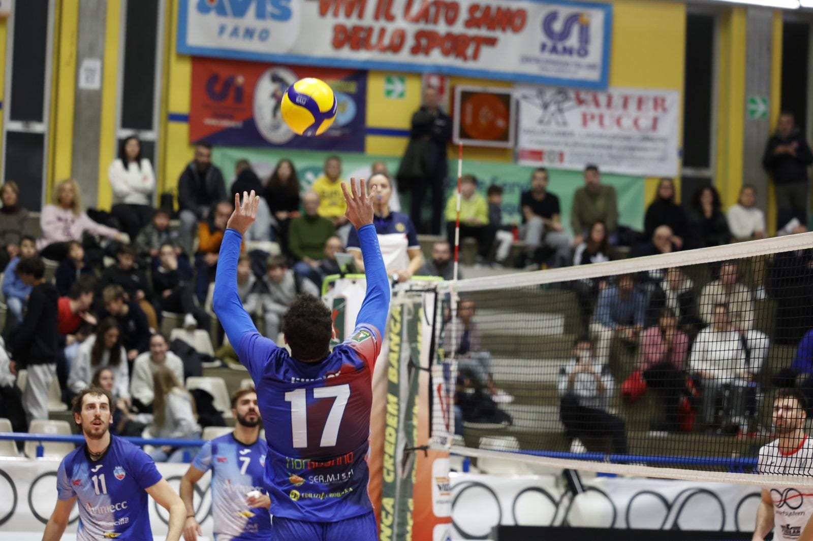 La Volley Modica si ferma a Fano, biancoazzurri sconfitti in quattro set dalla vice capolista Smartsystem