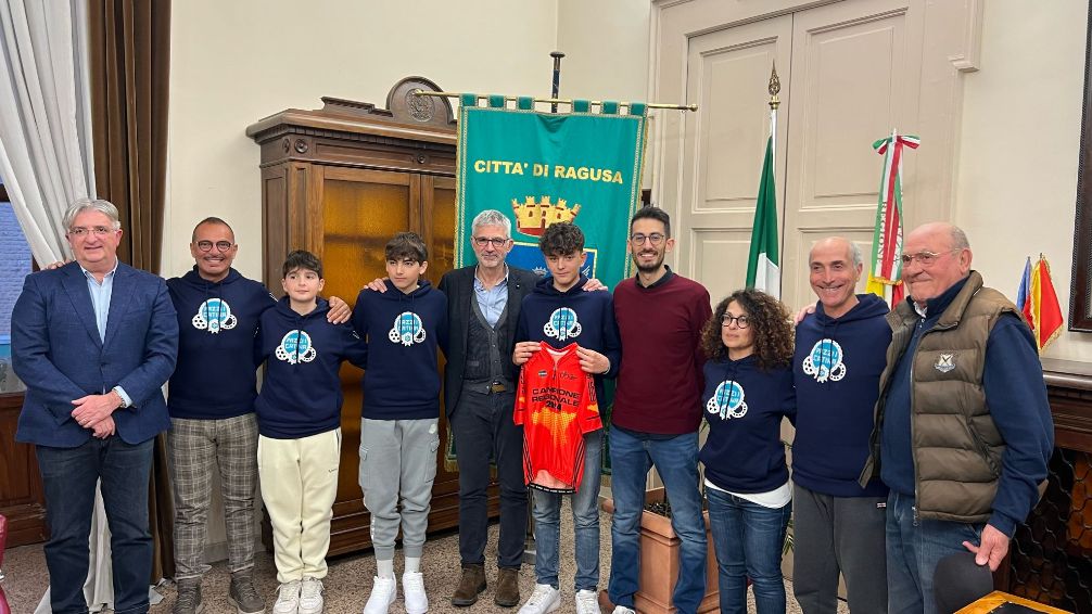 Mountain Bike: il campione regionale di Ciclocross Gianmarco Occhipinti ricevuto a Palazzo di Città