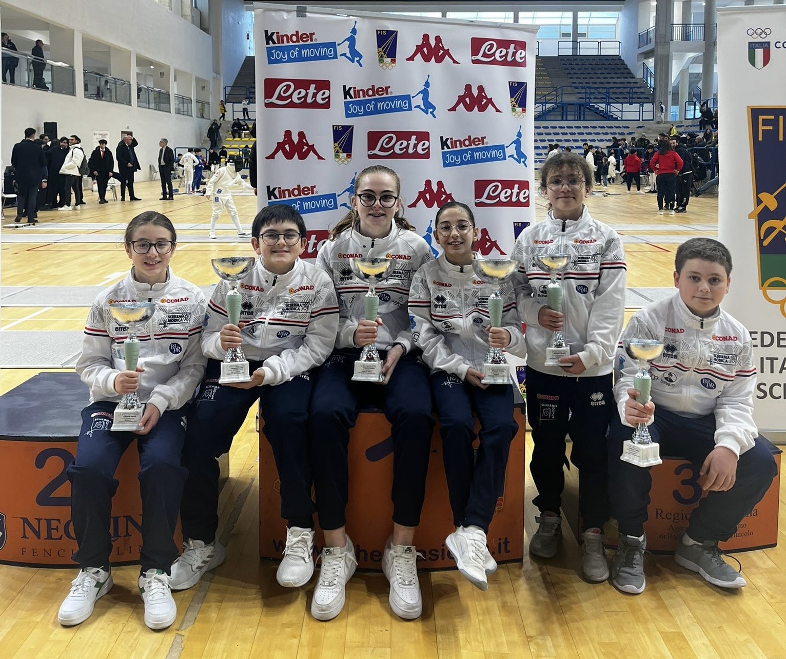 Scherma: Sofia Spadaro e Carla De Leva concedono il bis a Caltagirone al Gran Premio Giovanissimi U14