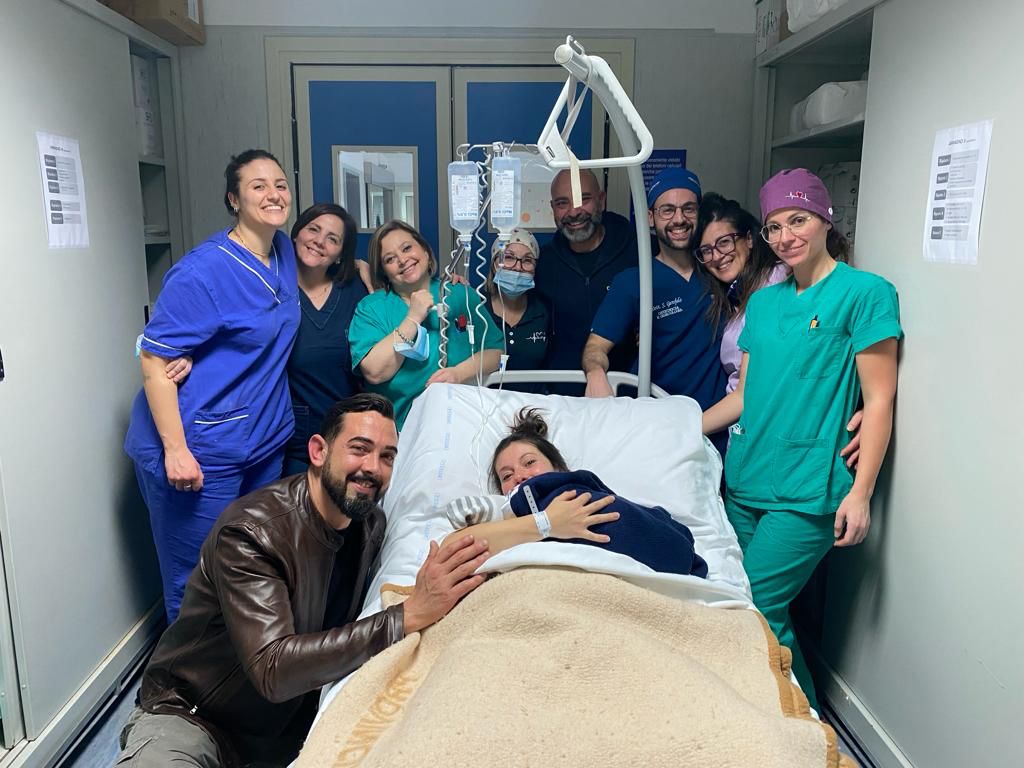 Alle 00:03 è nato Leo all’ospedale Guzzardi di Vittoria: è il primo nato in provincia di Ragusa