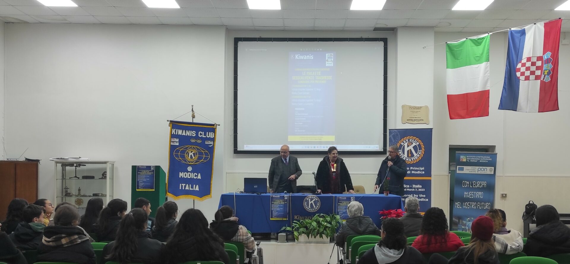 Modica: al Verga un convegno del Kiwanis sulle malattie sessualmente trasmesse
