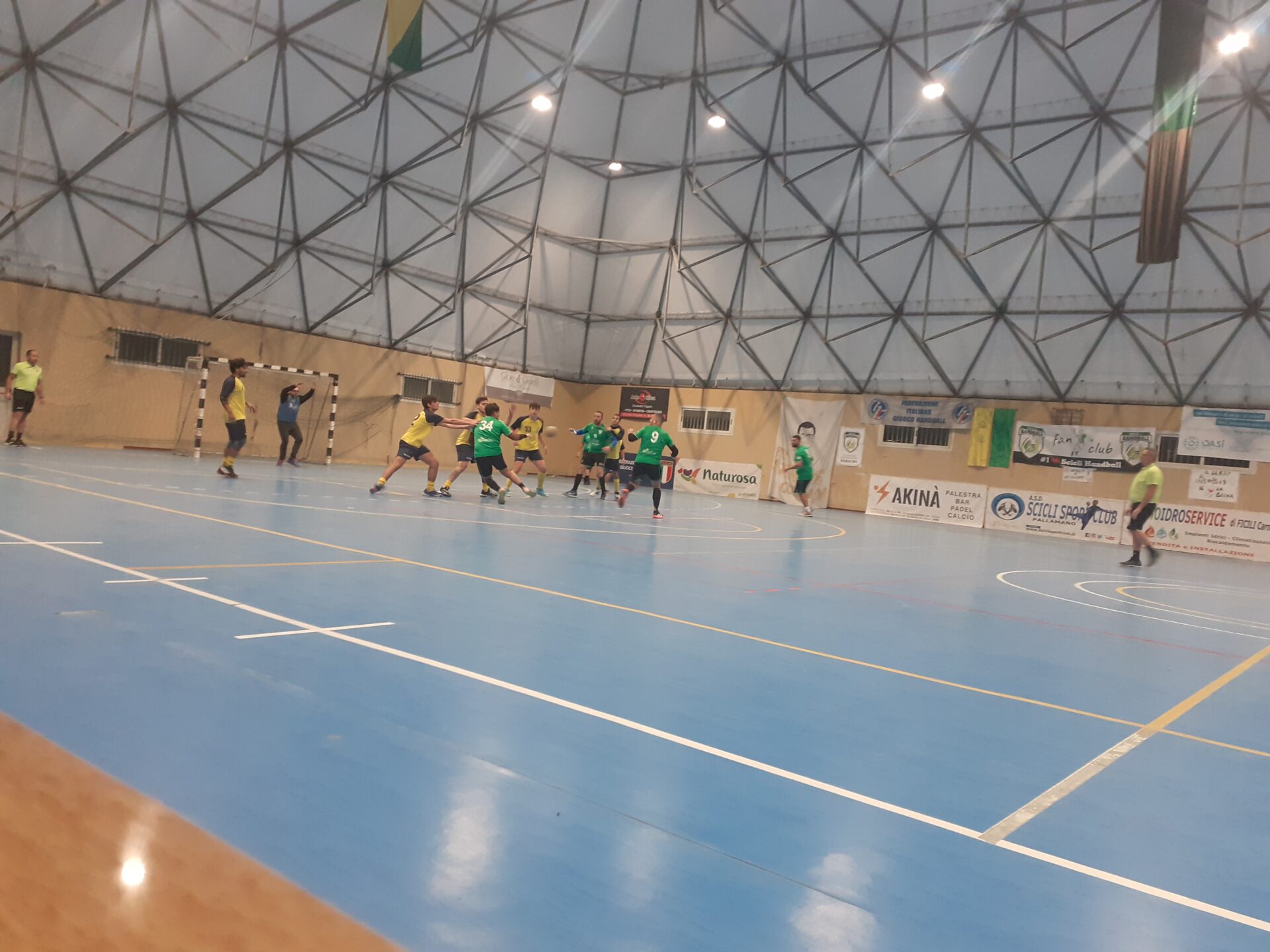Secondo k0 consecutivo per l’Handball Scicli, i gialloverdi battuti dal Beach Team Messina