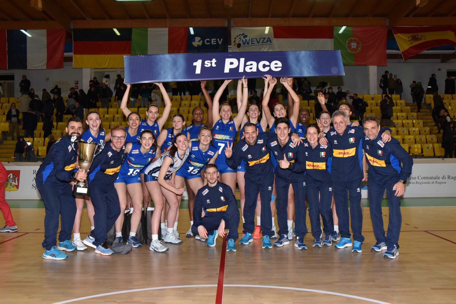 Volley femminile U20: L’Italia batte in finale in cinque set la Spagna e stacca il pass per gli Europei di agosto