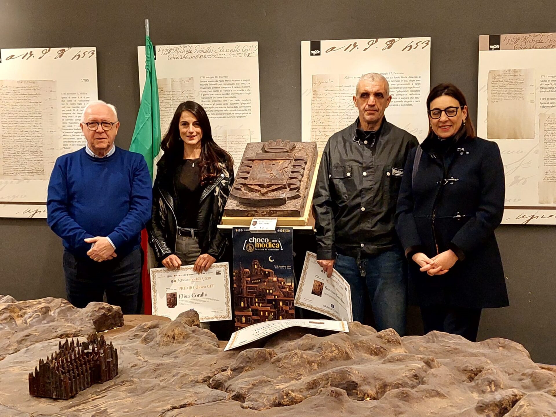 Modica: premiazione concorso ChocoArt Grimaldi Lines, Elisa Corallo vince una crociera