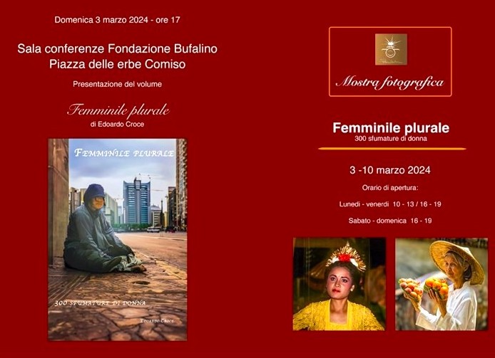 A Comiso domenica la presentazione di “Femminile Plurale – 300 sfumature di donna”