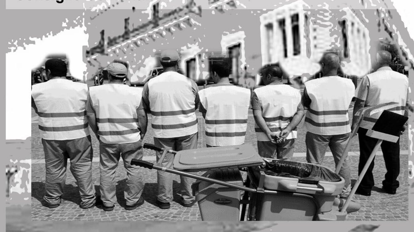 Lunedì sera ad Ispica sit in dei lavoratori servizi di igiene ambientale sostenuto dalla FP Cgil