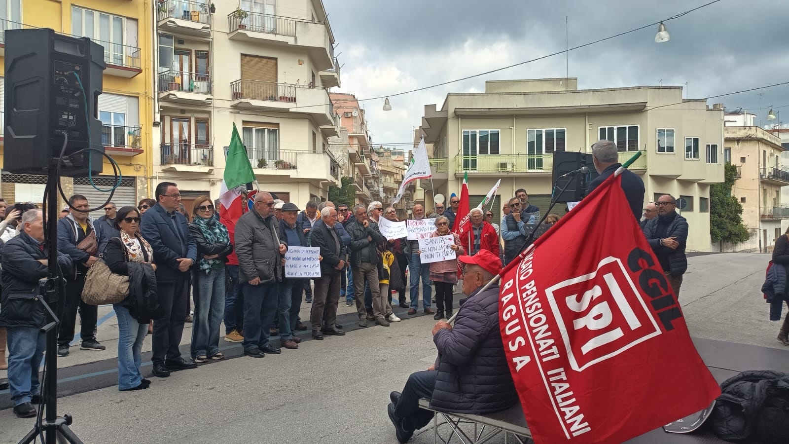 Ragusa, ieri al via la mobilitazione in difesa della sanità pubblica