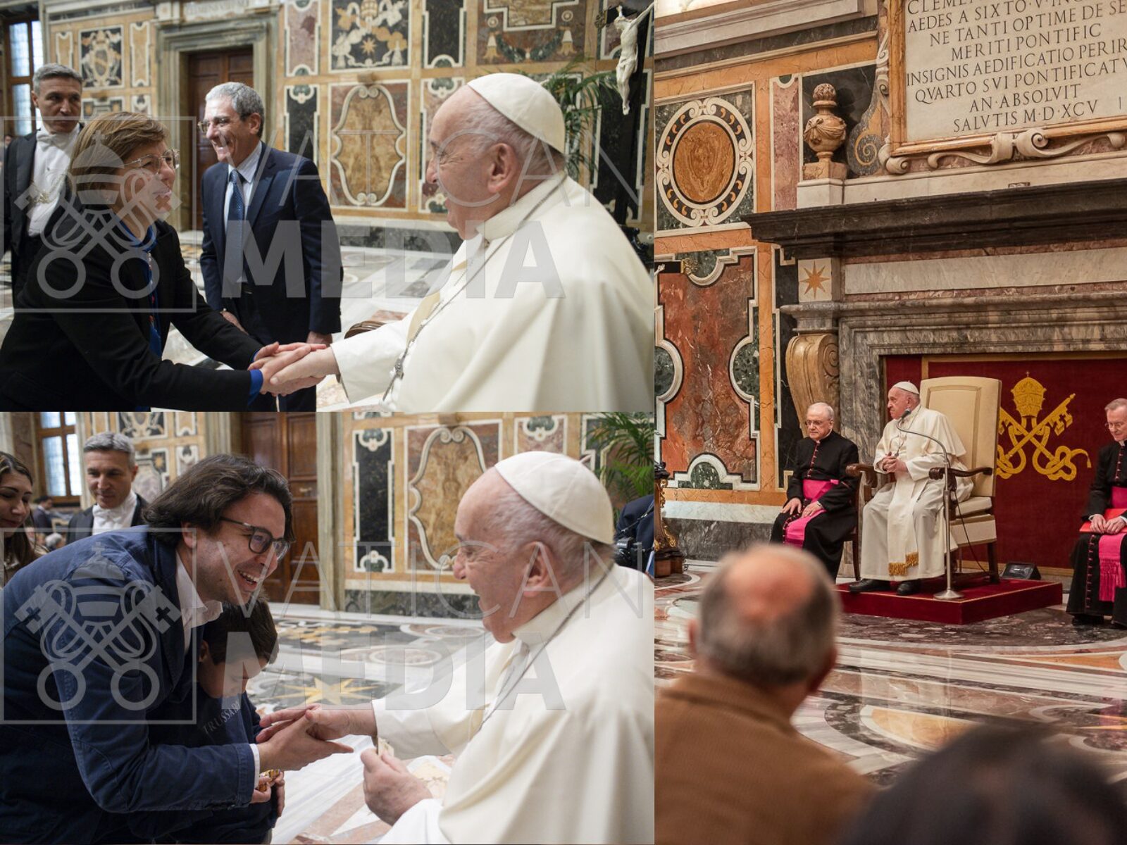 La Scuola “Stagno D’Alcontres” di Modica incontra Papa Francesco e il Superiore dei Gesuiti italiani