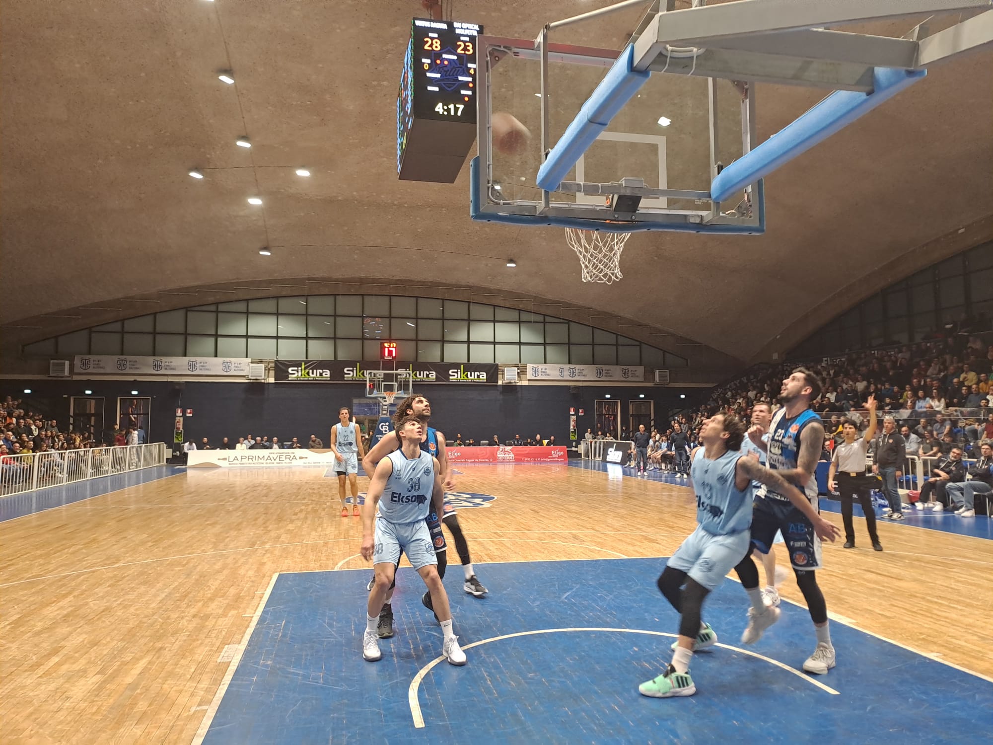 La Virtus Ragusa fa tre su tre, al “PalaPadua” si arrende anche Molfetta
