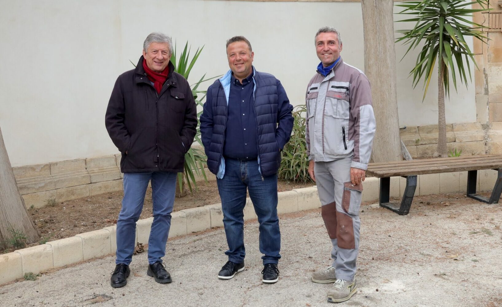 Ispica, iniziati i lavori al cimitero per la ricostruzione del muro
