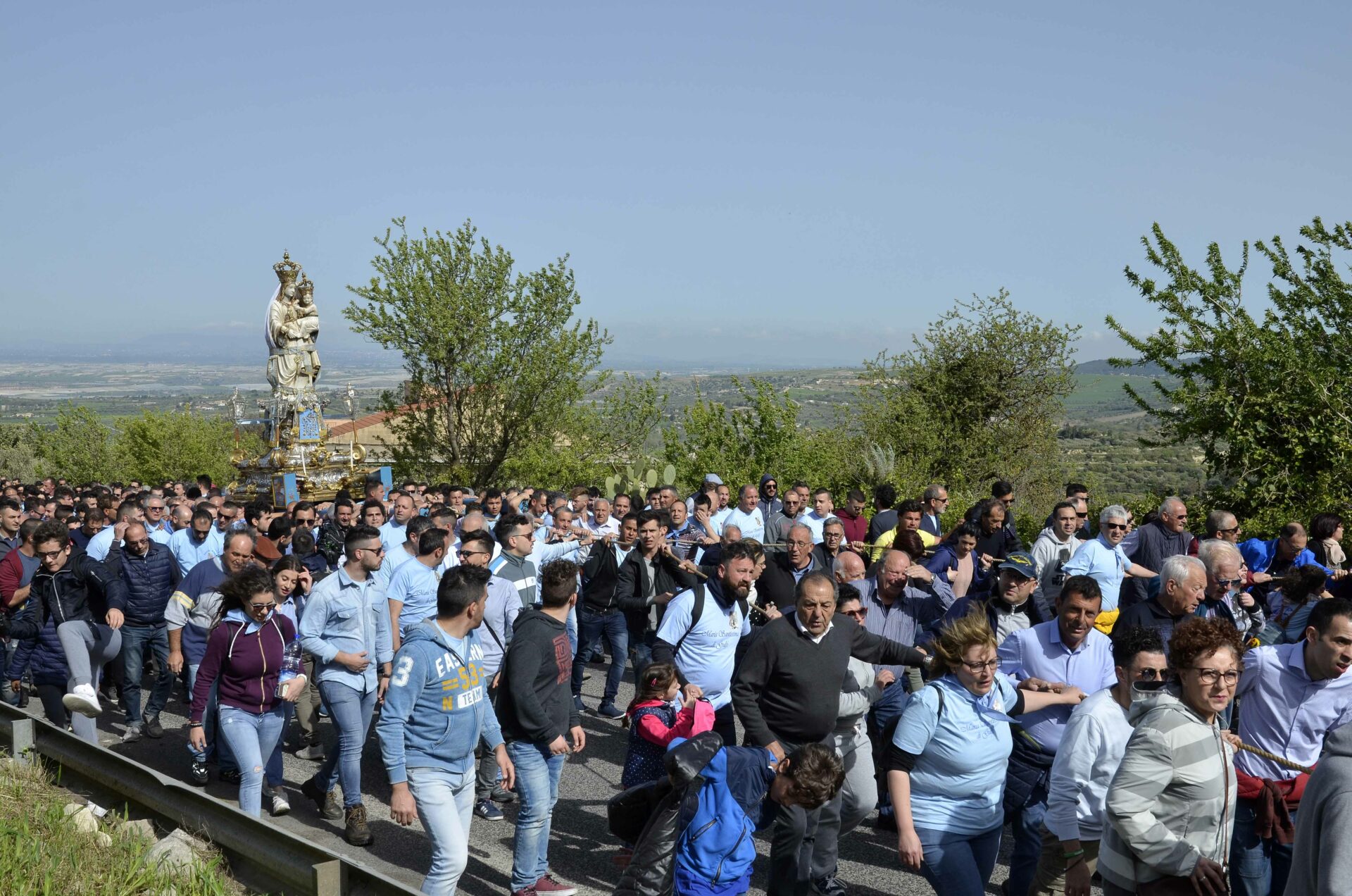 La città di Chiaramonte pronta a riabbracciare la sua patrona, domani la tradizionale salita