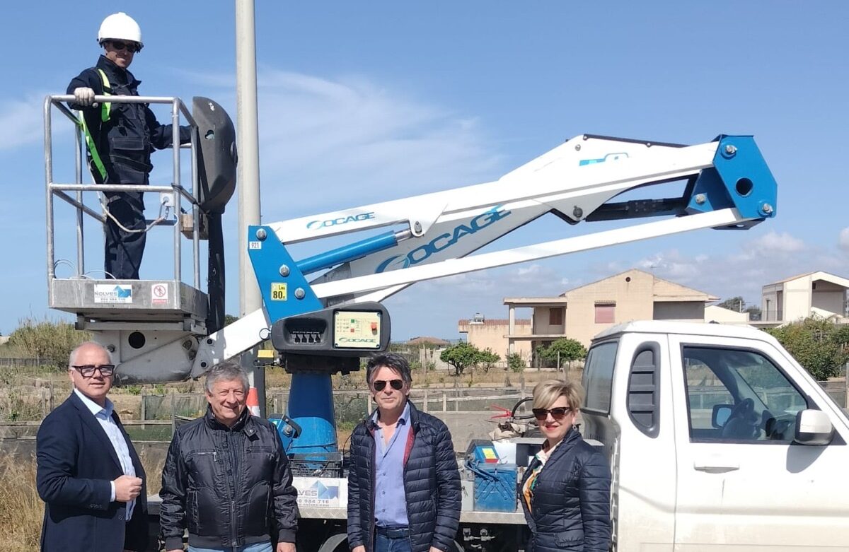 Ispica: 700 nuove lampade a led sulle strade della zona marina