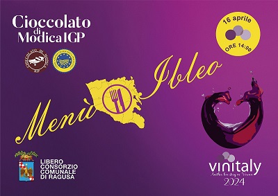 Vinitaly: il menù ibleo protagonista con i prodotti del territorio