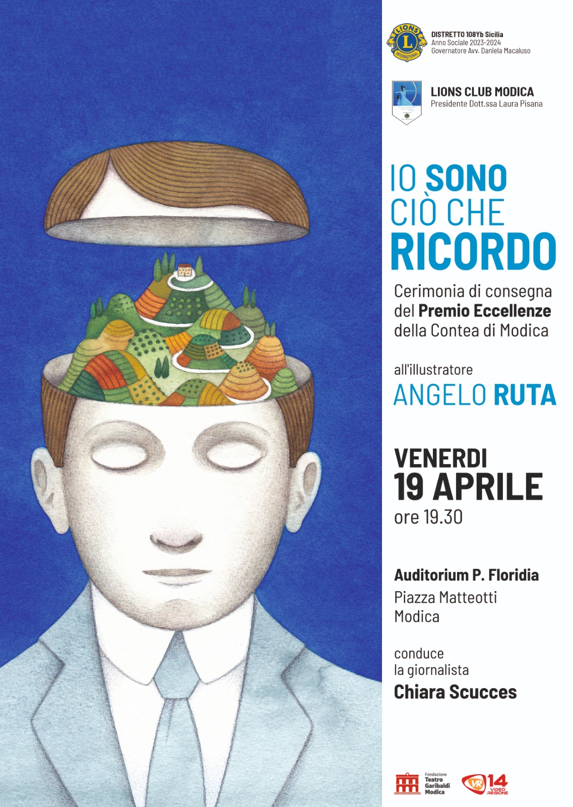 Premio Eccellenze della Contea di Modica sarà consegnato ad Angelo Ruta