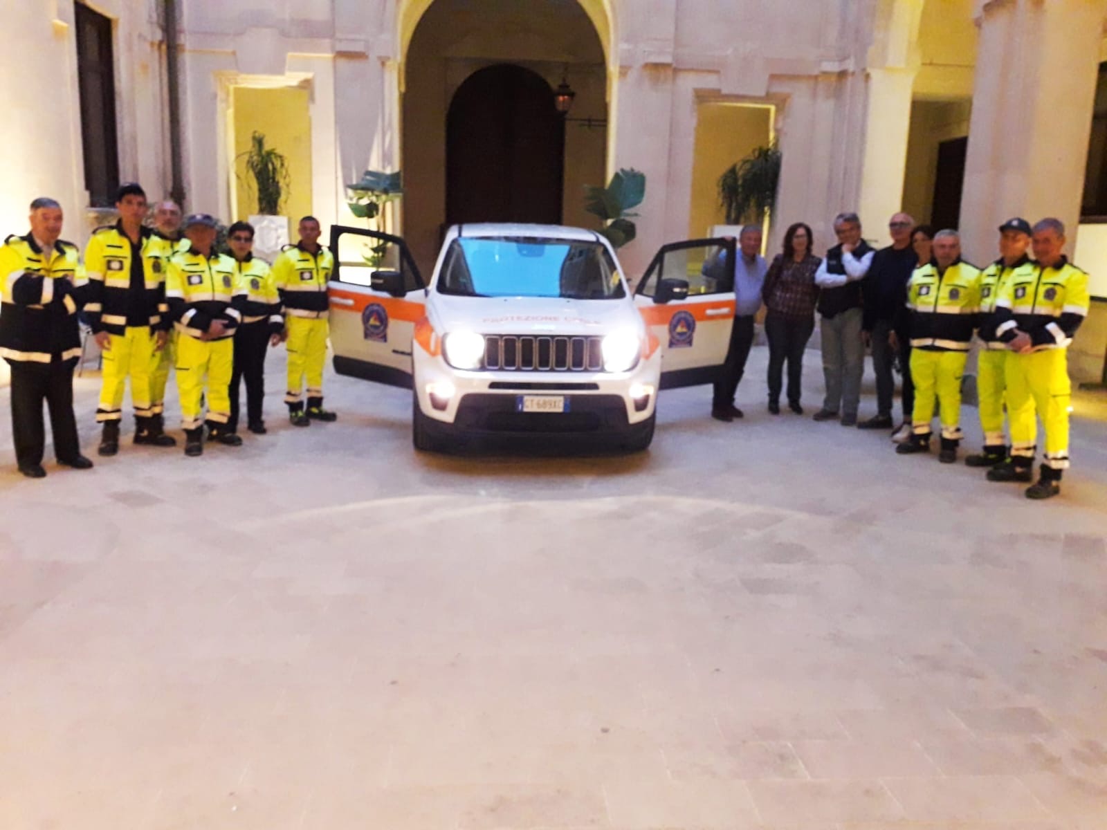 Ispica, dopo 20 anni, una jeep per la Protezione Civile