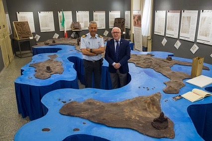Il Gen. Frigerio dell’Aeronautica Militare in visita al Museo del Cioccolato di Modica