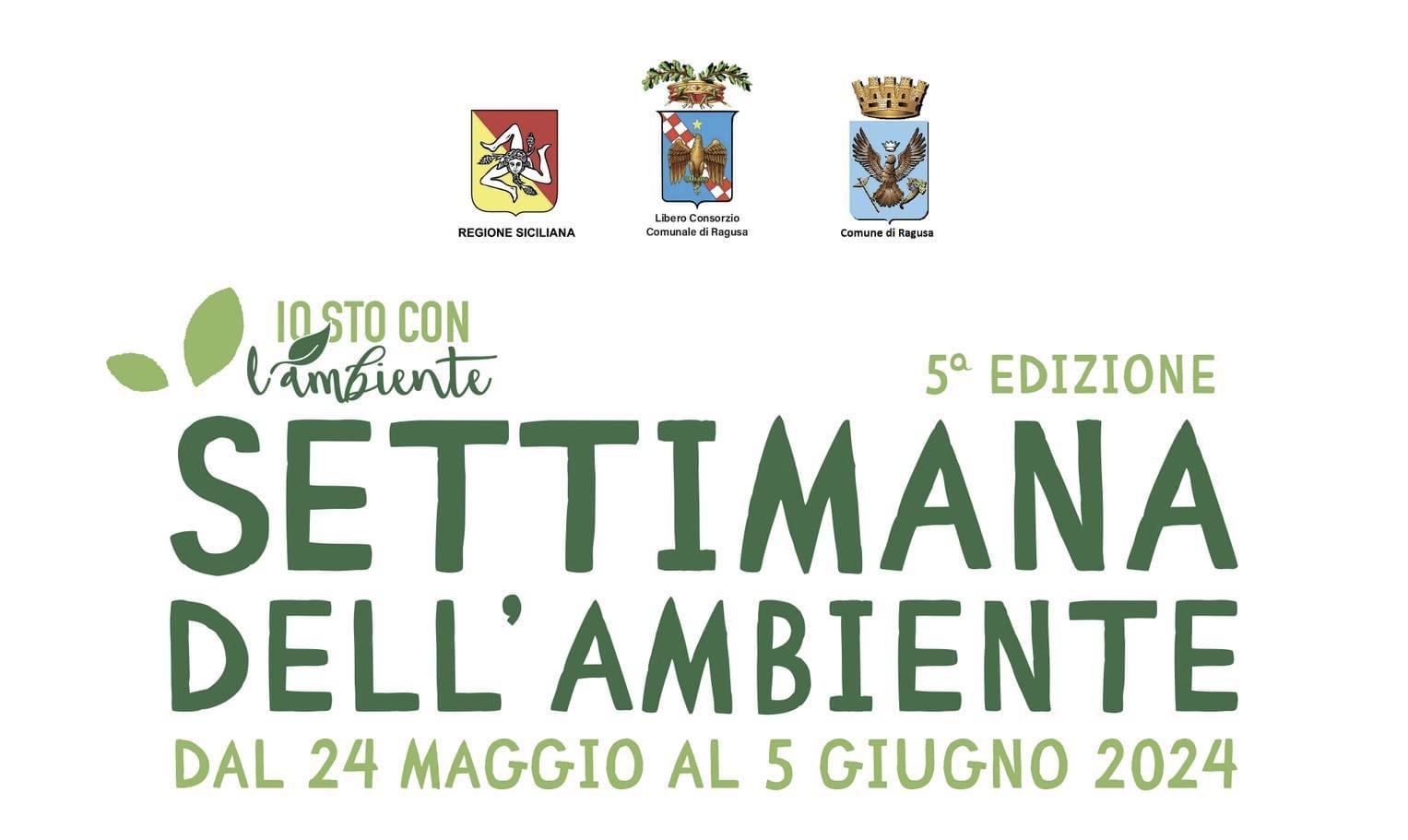 Ragusa: “Io sto con l’ambiente” evento promosso dal Libero Consorzio