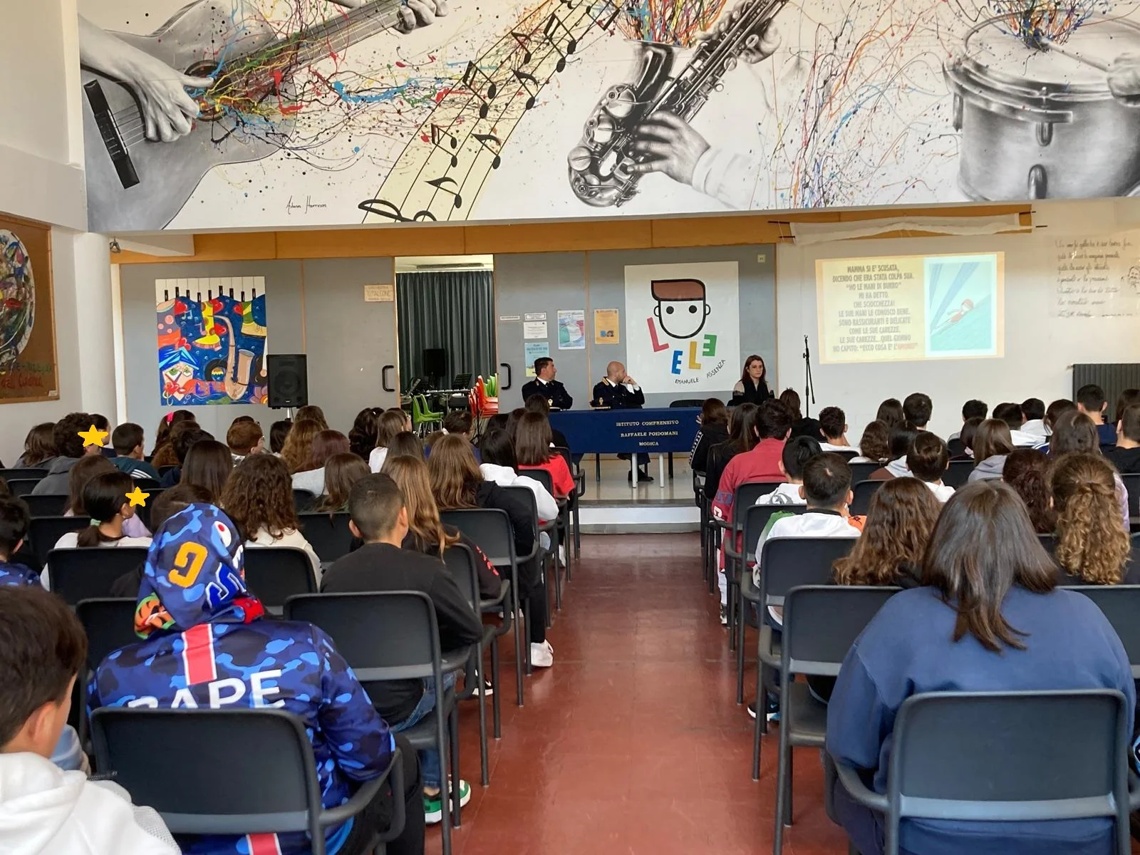 Studenti della Poidomani di Modica impegnati in un percorso formativa sulla violenza di genere