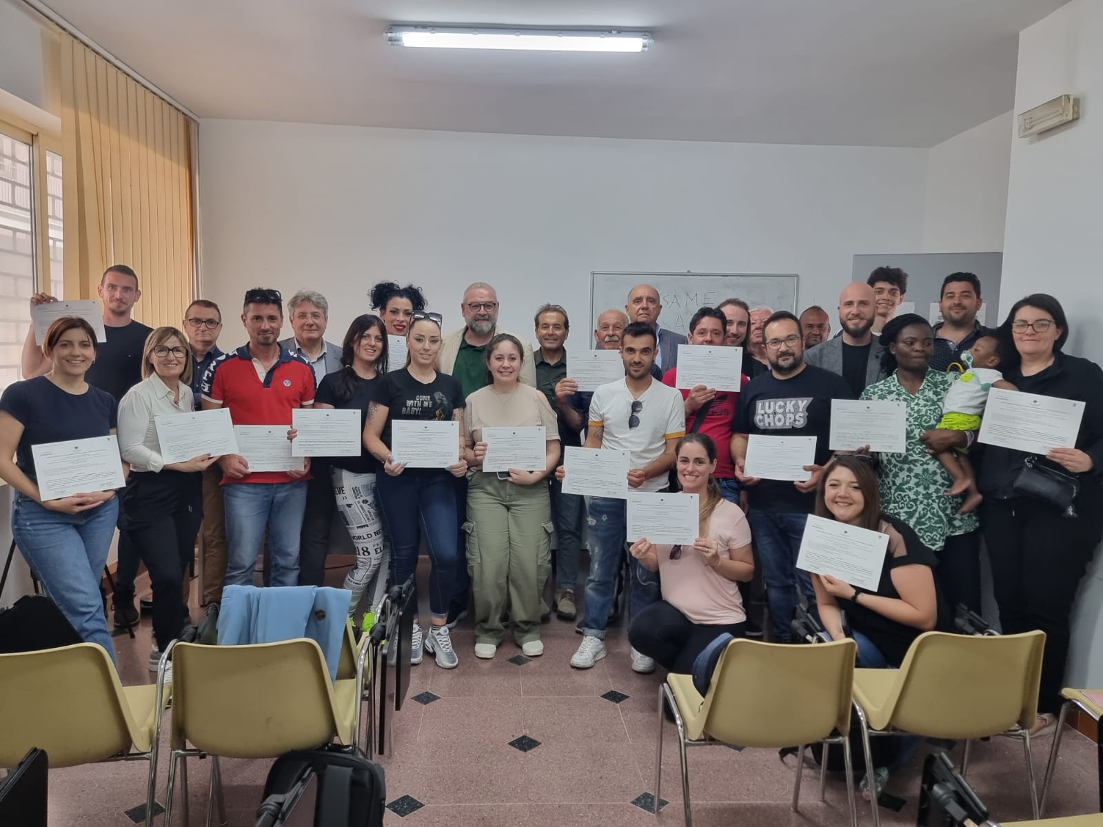 Concluso il corso per la somministrazione di alimenti e bevande, ideato dalla Confcommercio