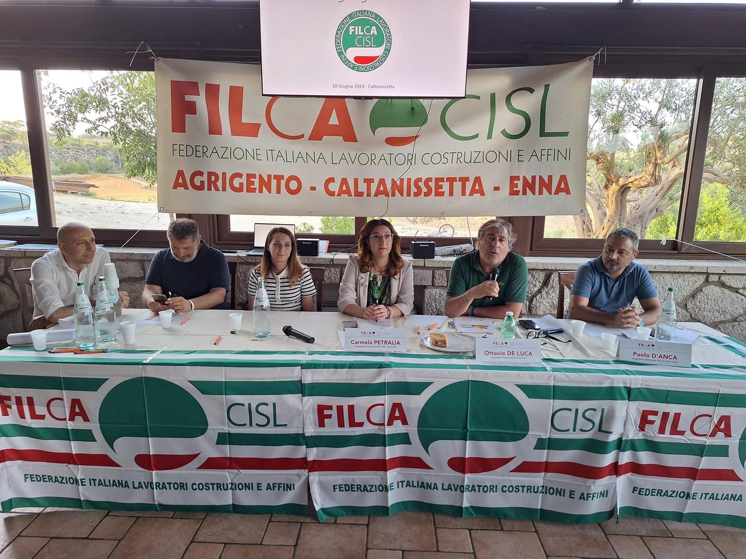 Filca CIsl, eletta nuova segreteria, alla guida il modicano Luca Gintili