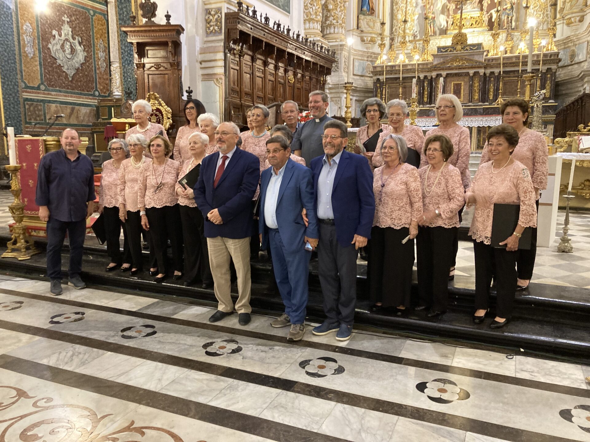 Straordinaria perfomance dell’Unitre in occasione dei festeggiamenti di san Pietro a Modica