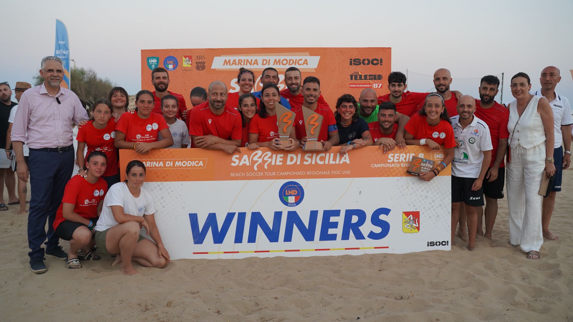 Beach Soccer: nella III^ tappa di Marina di Modica vincono Pro Ragusa e Unime Messina