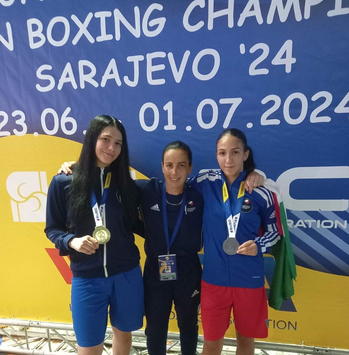 Boxe femminile: un oro e un argento per l’ Italia agli Europei Juniores, XVI^ titolo per il CT Valeria Calabrese