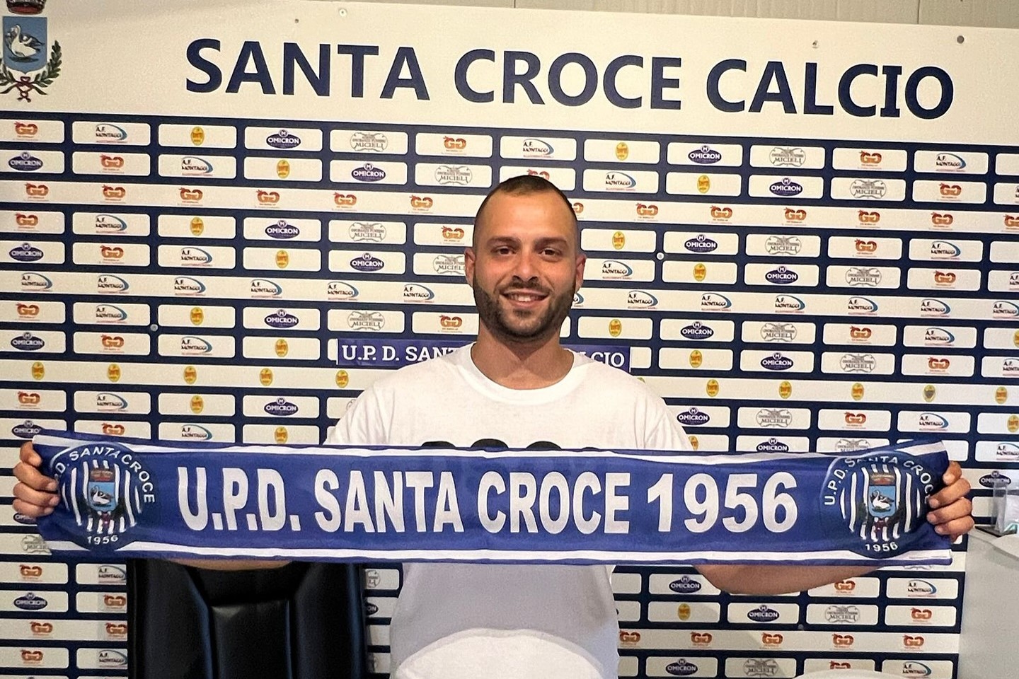 Santa Croce: per la difesa del “Cigno” Carmelo Nei si riveste di biancoazzurro