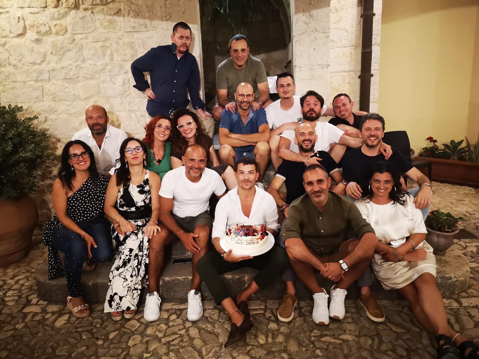 Rimpatriata della 5S4 della ragioneria di Modica del 2000/2001