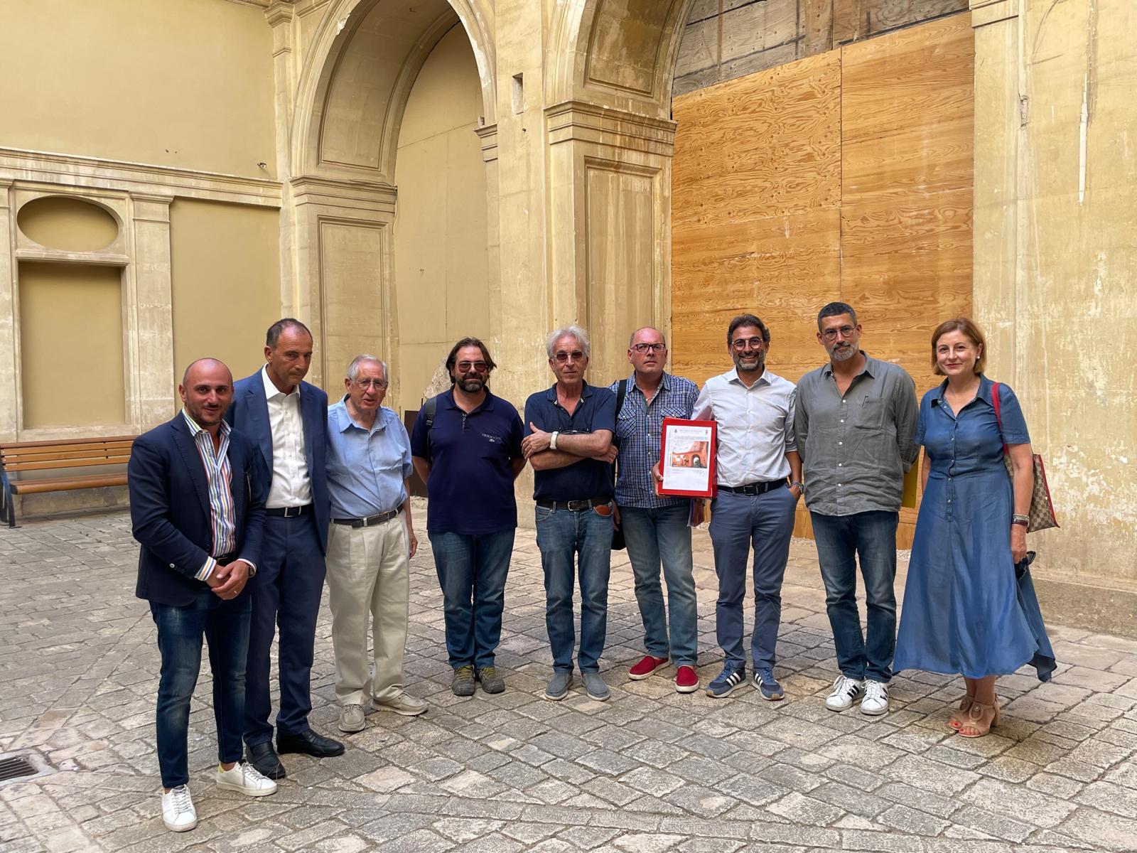 Messa in sicurezza e restauro di Palazzo Iacono, consegnati ufficialmente i lavori
