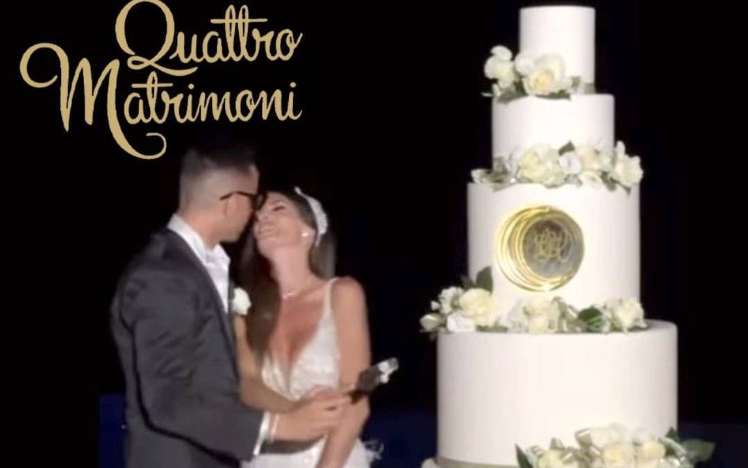 “Quattro Matrimoni”trionfa Claudia da Pozzallo con la torta di Casalindolci di Modica